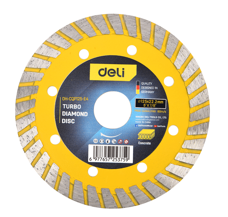 DELI ALTATI Dijamantska rezna ploča za keramiku EDH-SQP125-E4, 125x2mm