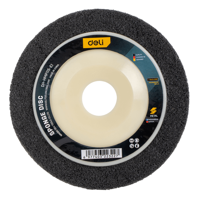 DELI TOOLS Disk za prethodno poliranje EDH-HMP115-E1, 115 mm