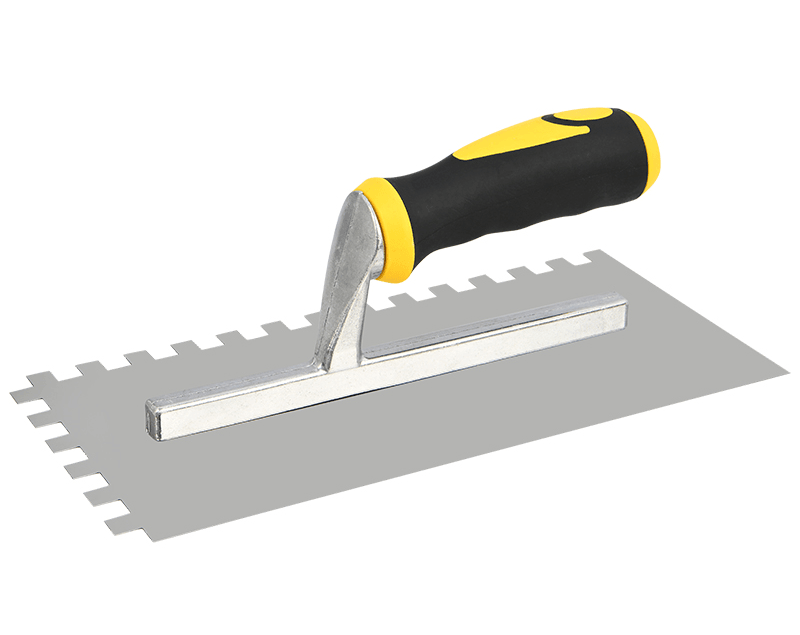 DELI lopatica EDL509321, nazubljena, 280x130 mm, žuto-crna