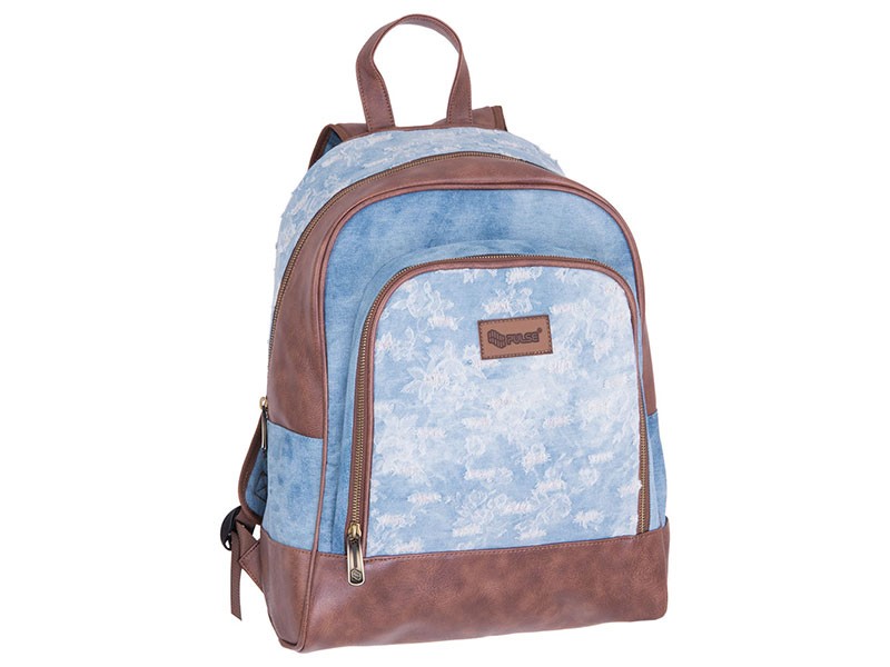 PULSE ruksak Traperice iznošene, plavo - braon