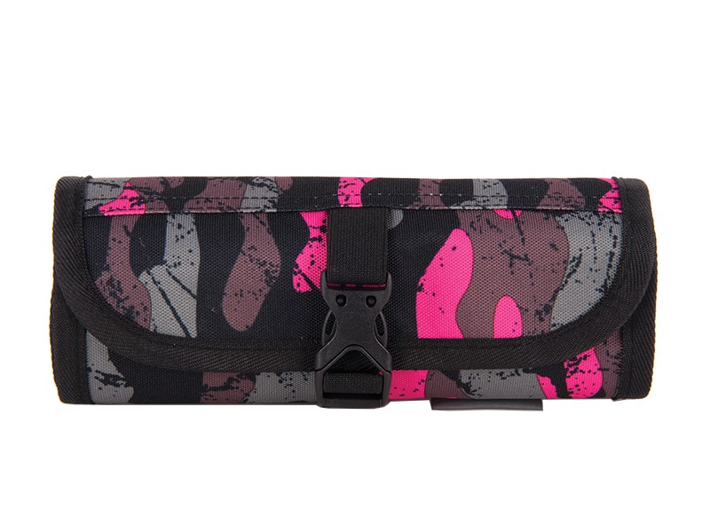 PULSE Sklopiva pernica za djevojčice PULSE BLAST PINK ARMY 121831 crno-roza