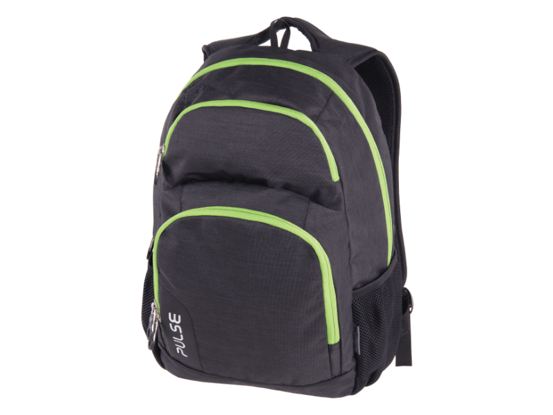 PULSE Školski ruksak za dječake ELEMENT tamno sivi