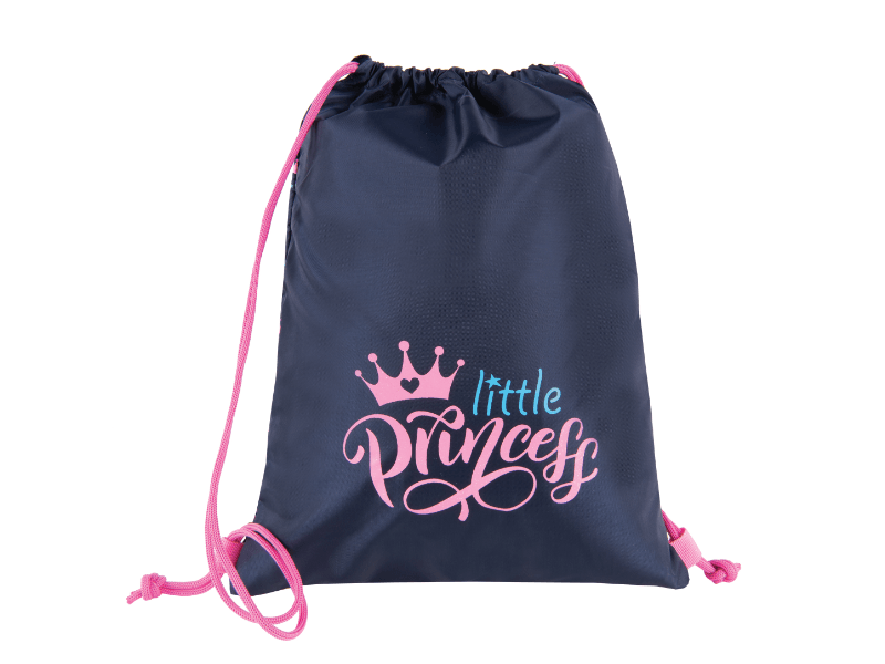 PULSE torba za teretanu za djevojčice JEANS PRINCESS tamnoplava