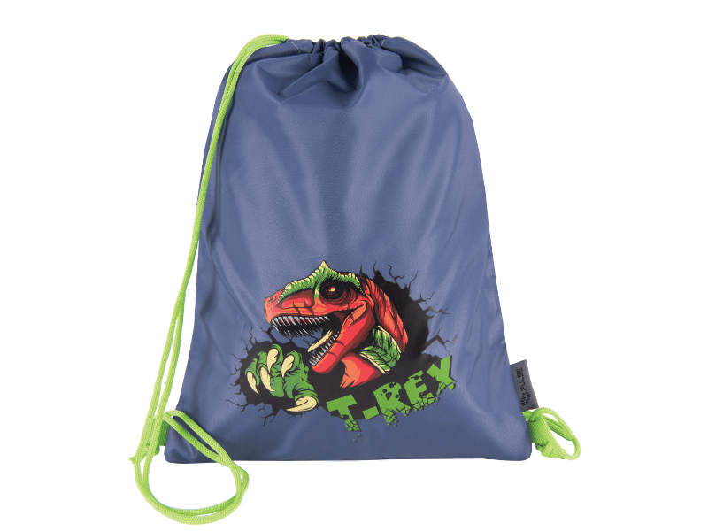PULSE PE torba za dječake DINOSAUR tamnoplava
