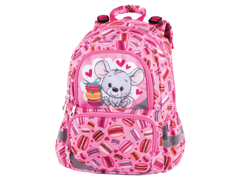 PULSE ruksak Anatomski Sretni miš, roze