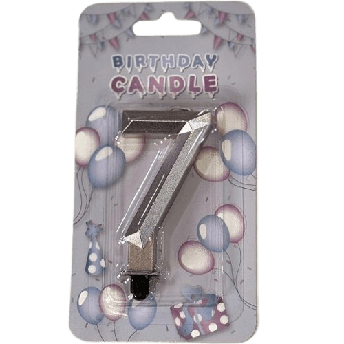 Rođendanska svijećica, Broj 7, Roza