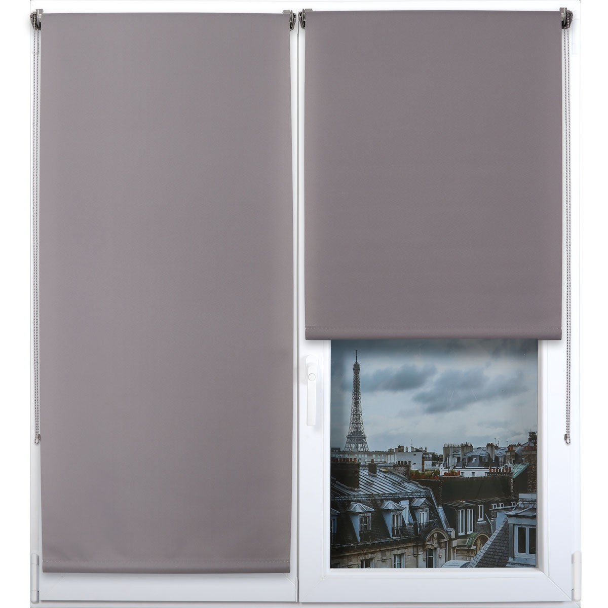 LUANCE Dnevne roletne 45x90 cm, Siva