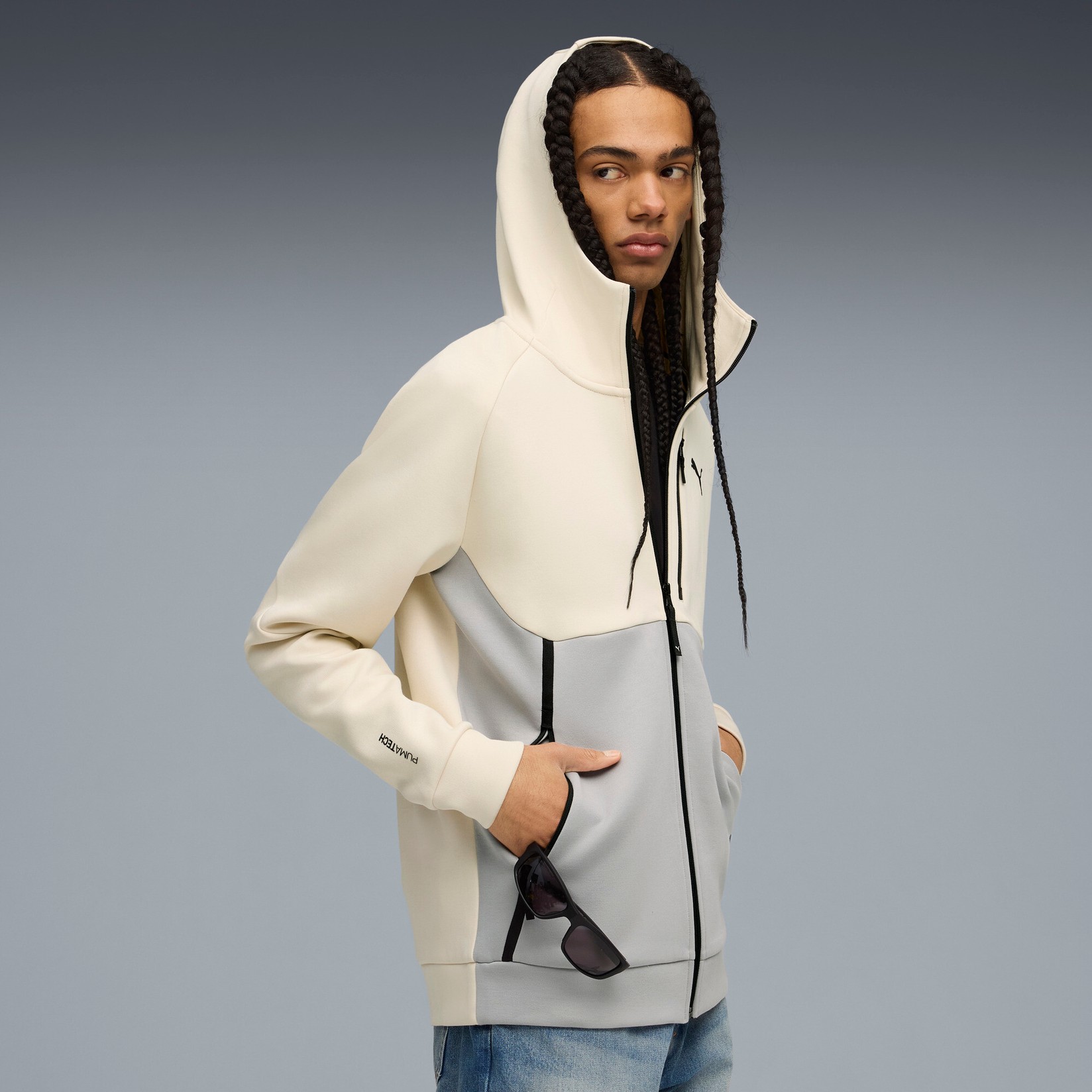 Puma TECH muška dukserica, 629674-91, bež