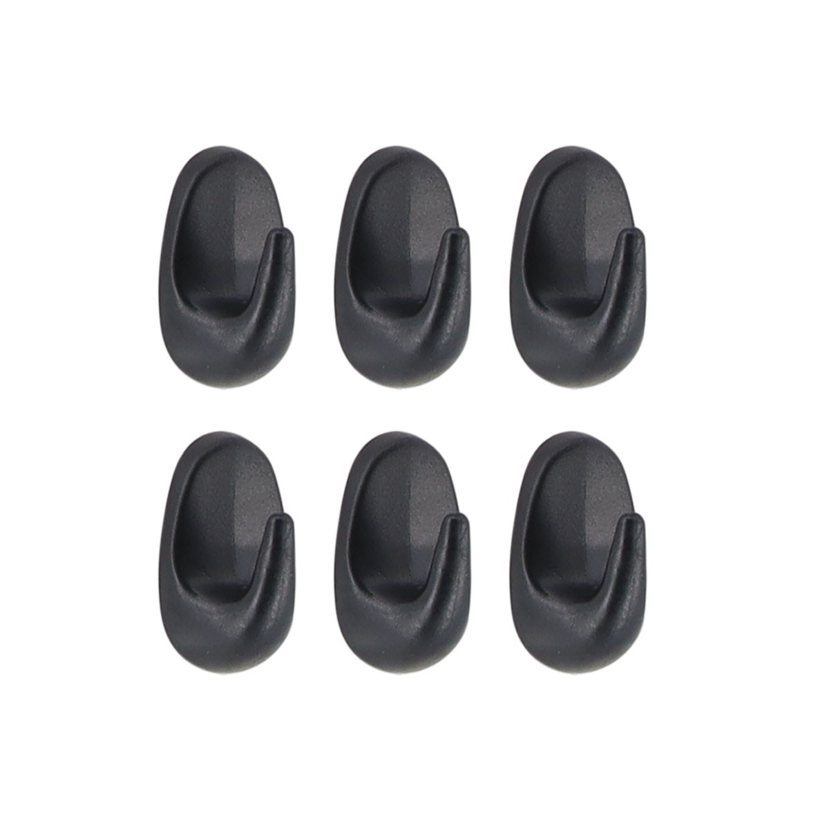 TENDANCE Set od 6 kuka 3m 2,7 x 1,8 x 2,5 plastične, crne