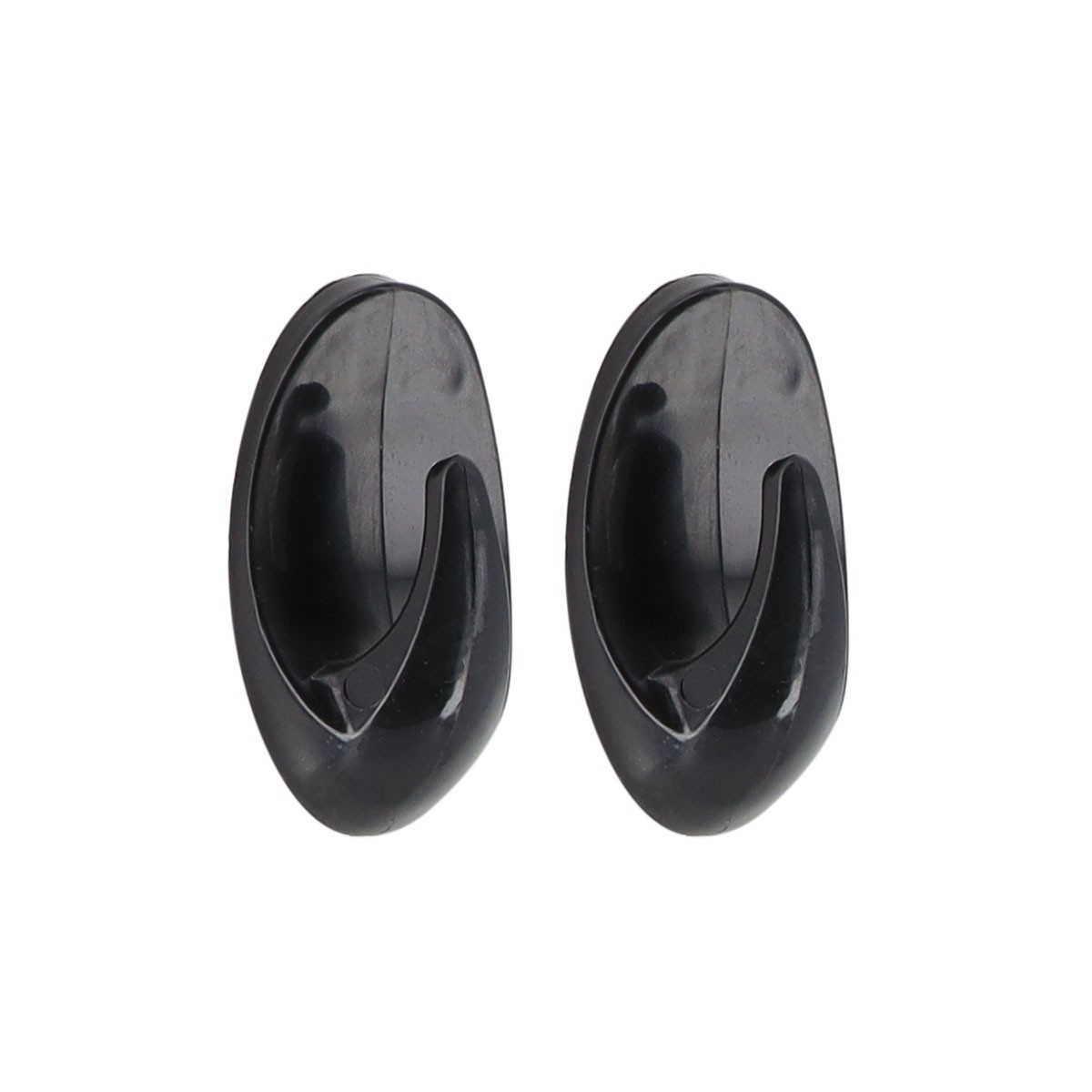 TENDANCE Set od 2 kuke 3m 3,2 x 2 x 5,3 plastične, crne