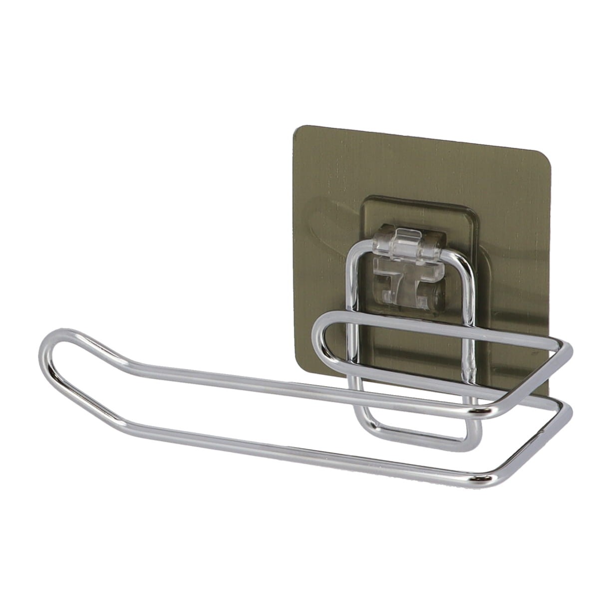 TENDANCE Ljepljivi držač toalet papira 8x13x10,5cm, srebrni