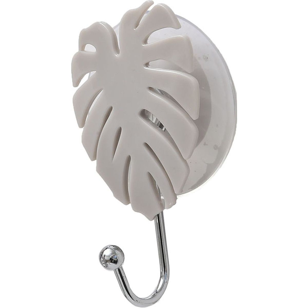 TENDANCE Kuka za list 5,8x3,8x9,5 cm poliresin, siva