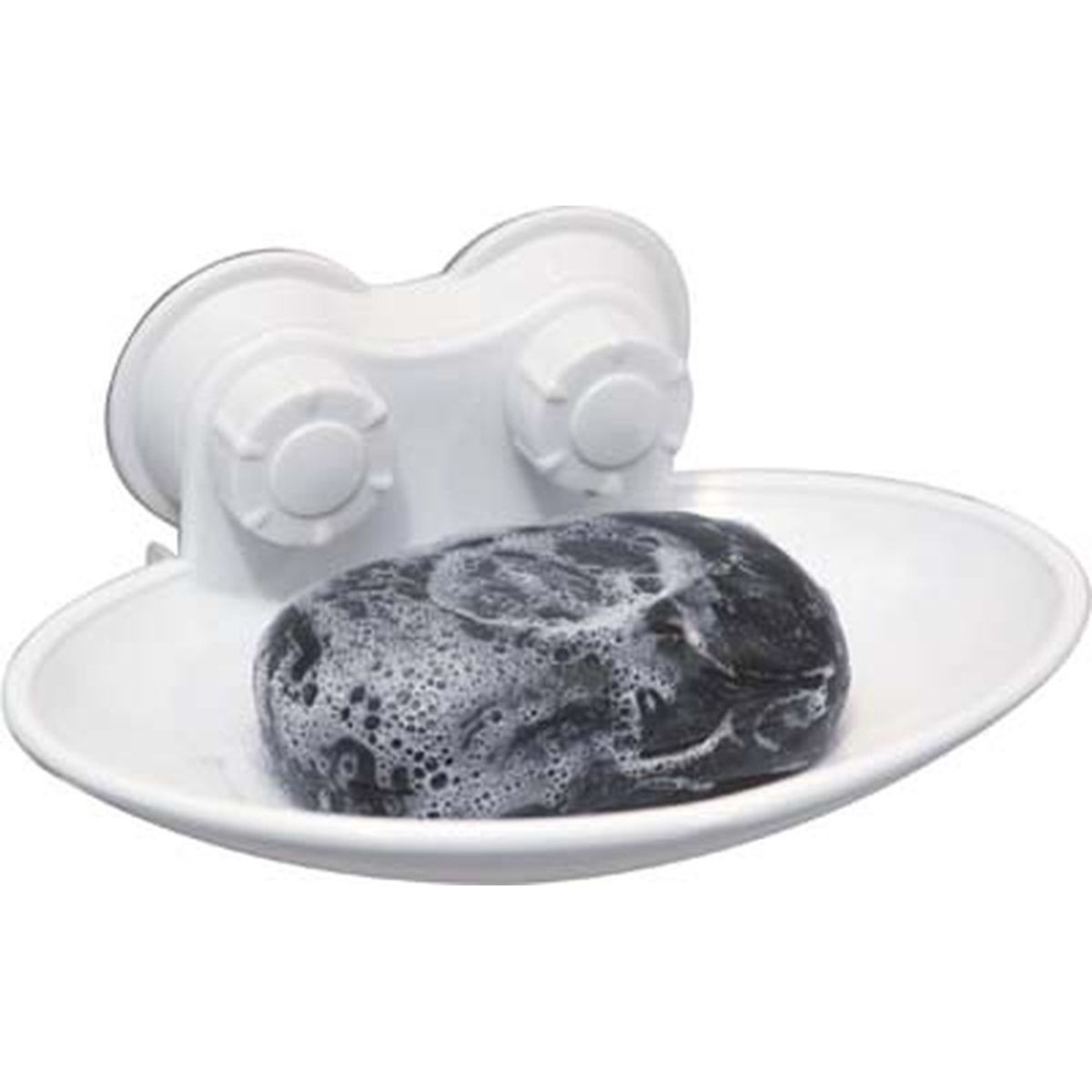 TENDANCE Držač sapuna za usisavanje 15,8x11x7 cm pp, bijela