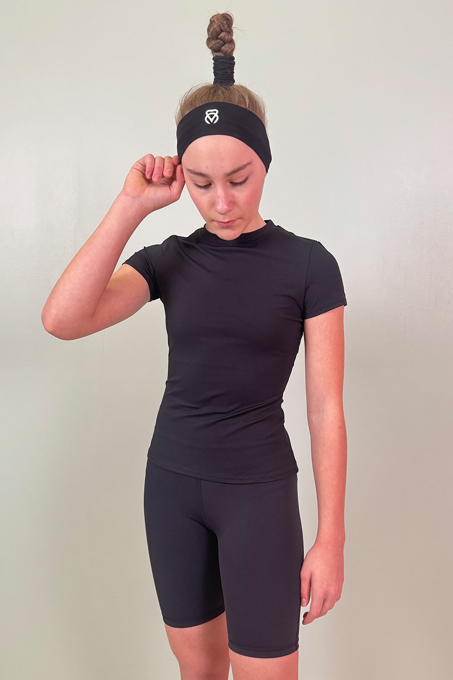 Speed Active Majica za djevojčice Noire Teen, Crna