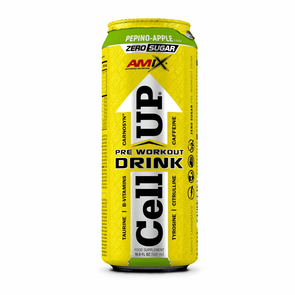 AmiX, CellUp Energetsko piće, 500 ml, Pepino apple
