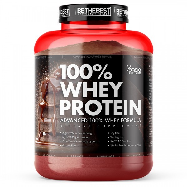 The Nutrition, 100% Whey Protein, 1800 g, Čokolada