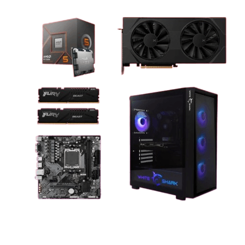 Start Računar Onyx, Ryzen 5 8400F, RX 9060 XT OC 16GB, 32GB DDR5, 1TB SSD