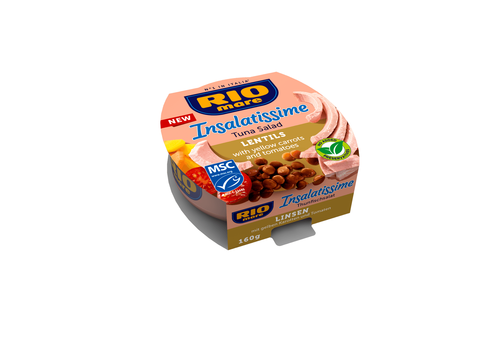 RIO MARE Salata od tune s lećom 160g