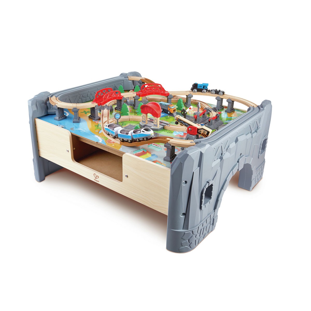 Željeznica sa stolom Hape, 70 dijelova