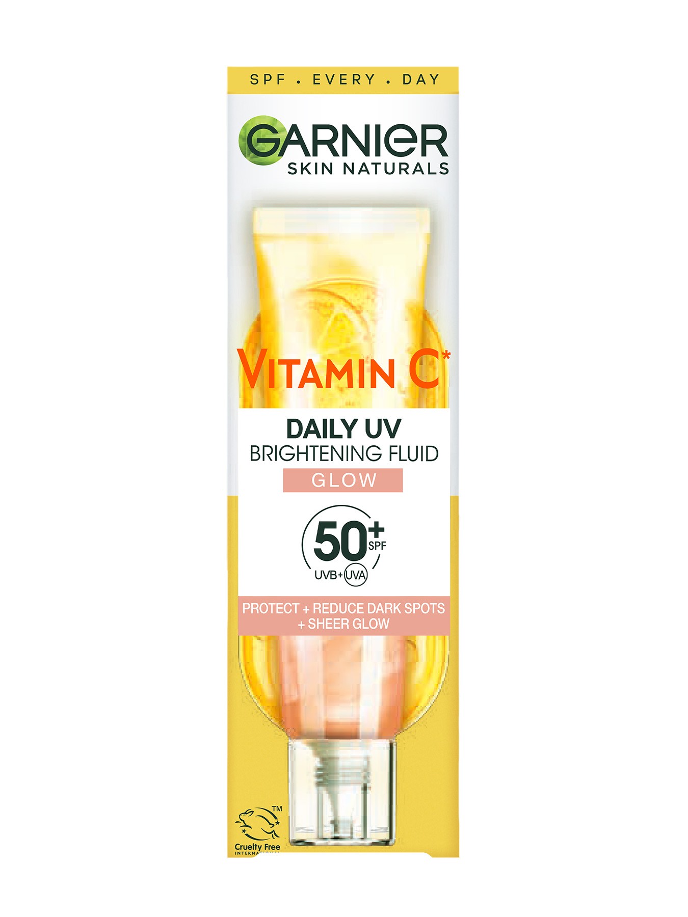 Garnier Skin Naturals dnevni fluid s vitaminom C za blistavu kožu, SPF50+, 40 ml