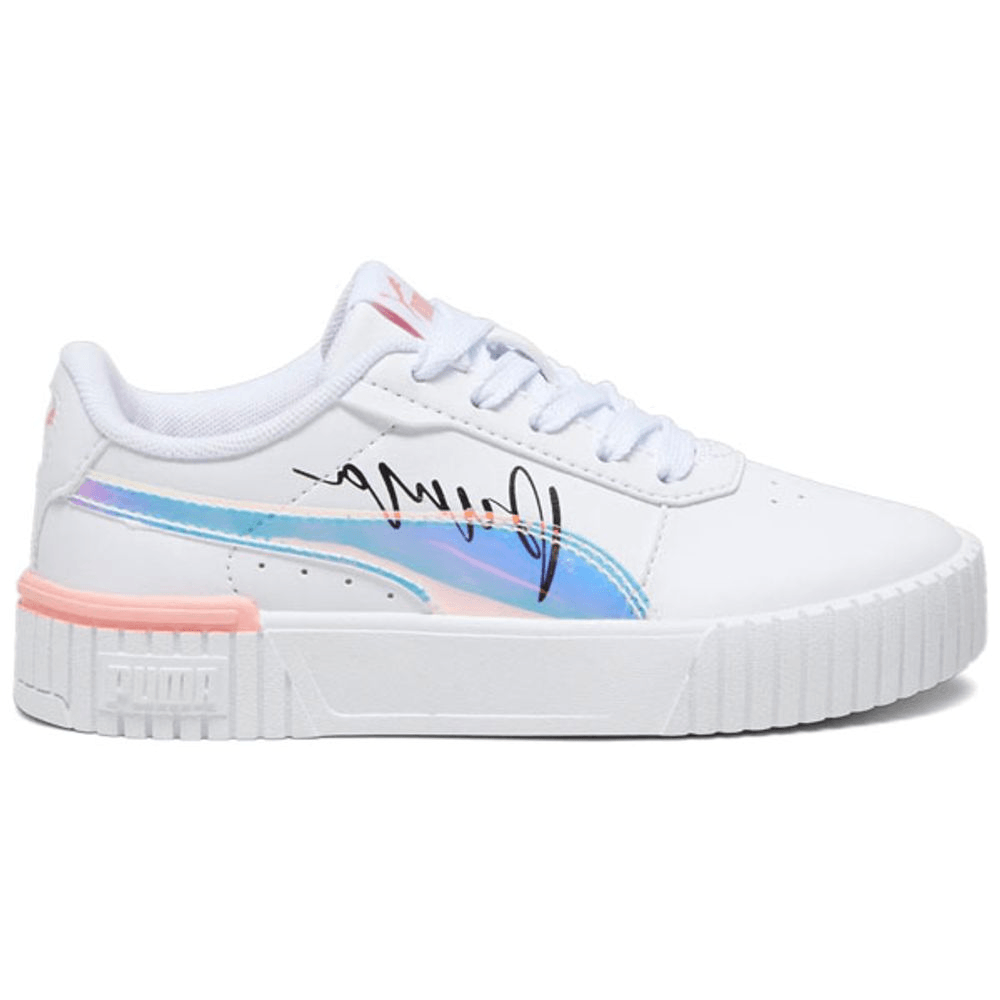 PUMA Patike za djevojčice Carina 2.0 Crystal Wings 392655-01 bijele