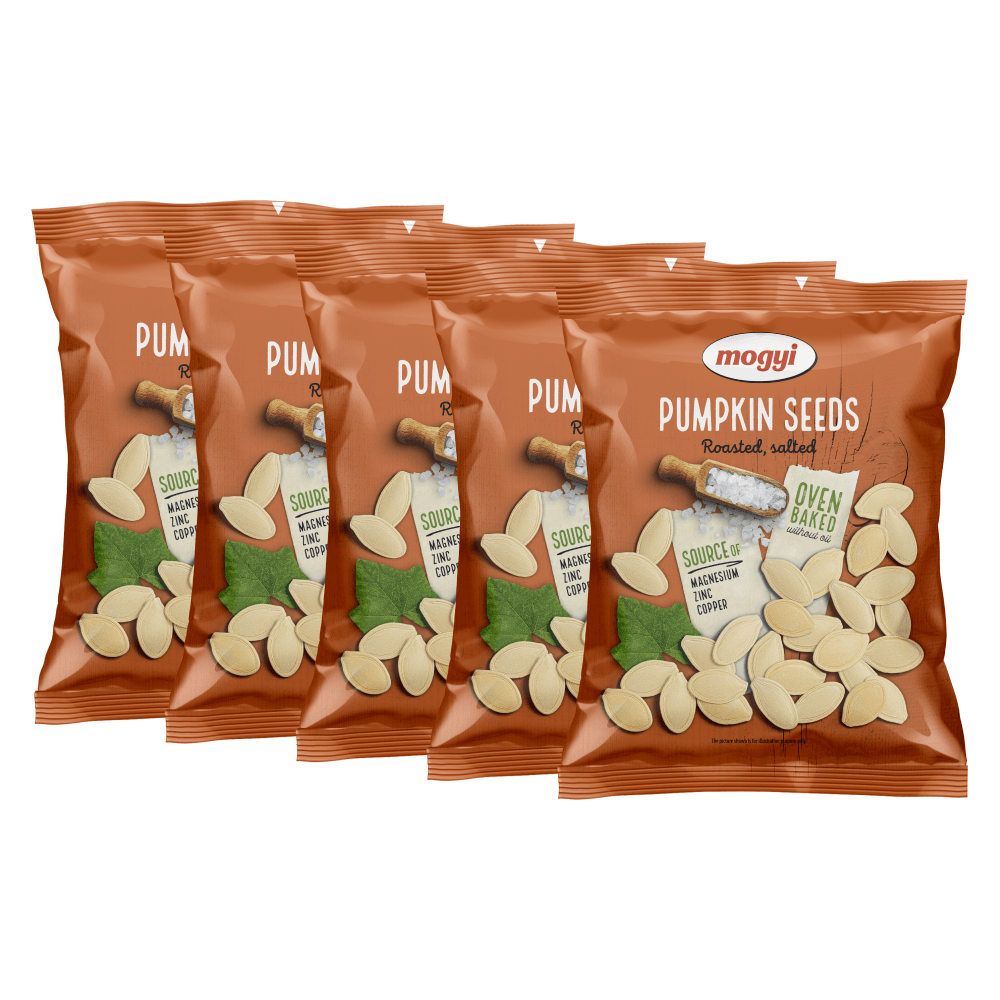 Mogyi Sjemenke bundeve, suho pečene i slane, 5x50g