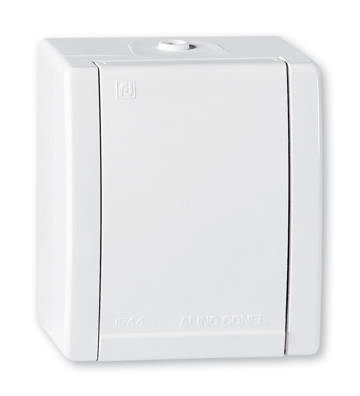 ALING-CONEL Dvopolna utičnica s plastičnim uložkom POWER IP44 bijela