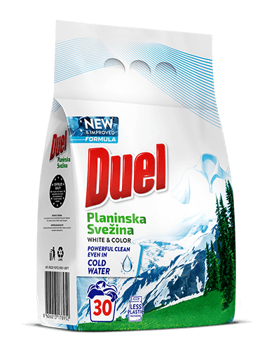 Duel Mountain Freshness praškasti deterdžent 2,7 kg
