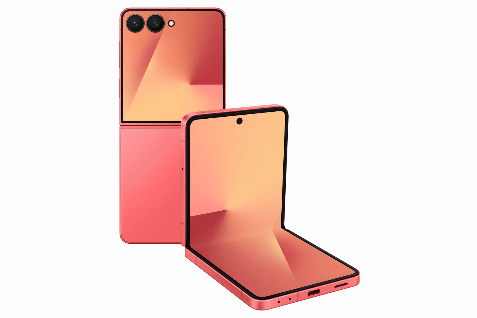 Samsung pametni telefon Galaxy Z Flip 7 12/256GB, koralno crvena