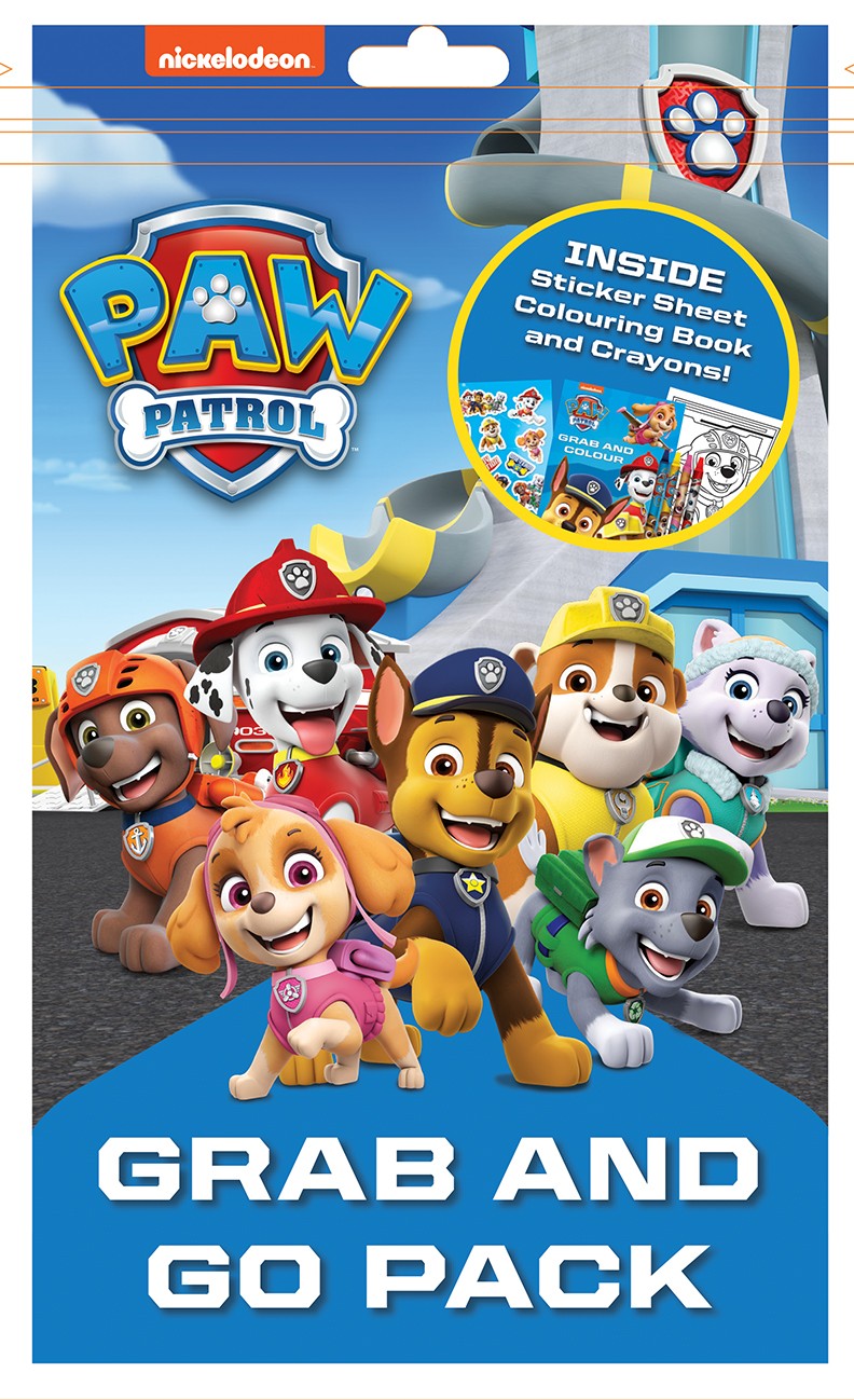Paw Patrol Mala bojanka sa bojicama i naljepnicama