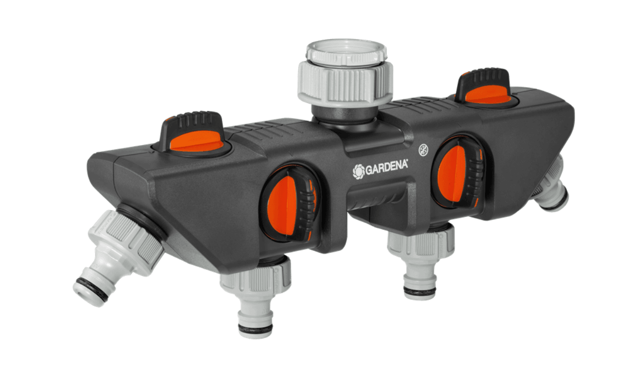 GARDENA Razvodni četvorokanalni ventil 1"-3/4" na 4x1/2"pr