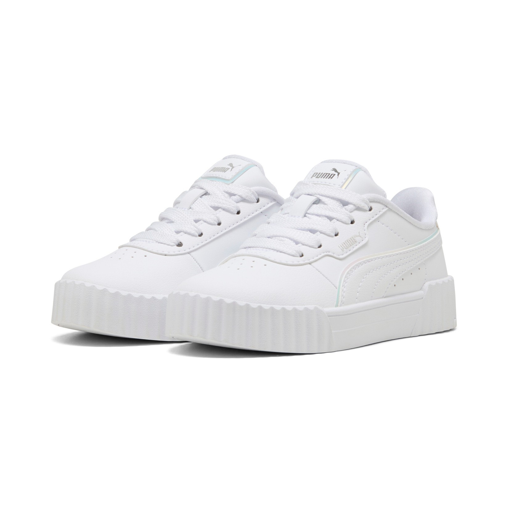 PUMA Djevojačke patike Carina 3.0 Holo 2.0 PS, 402281-01, Bijele