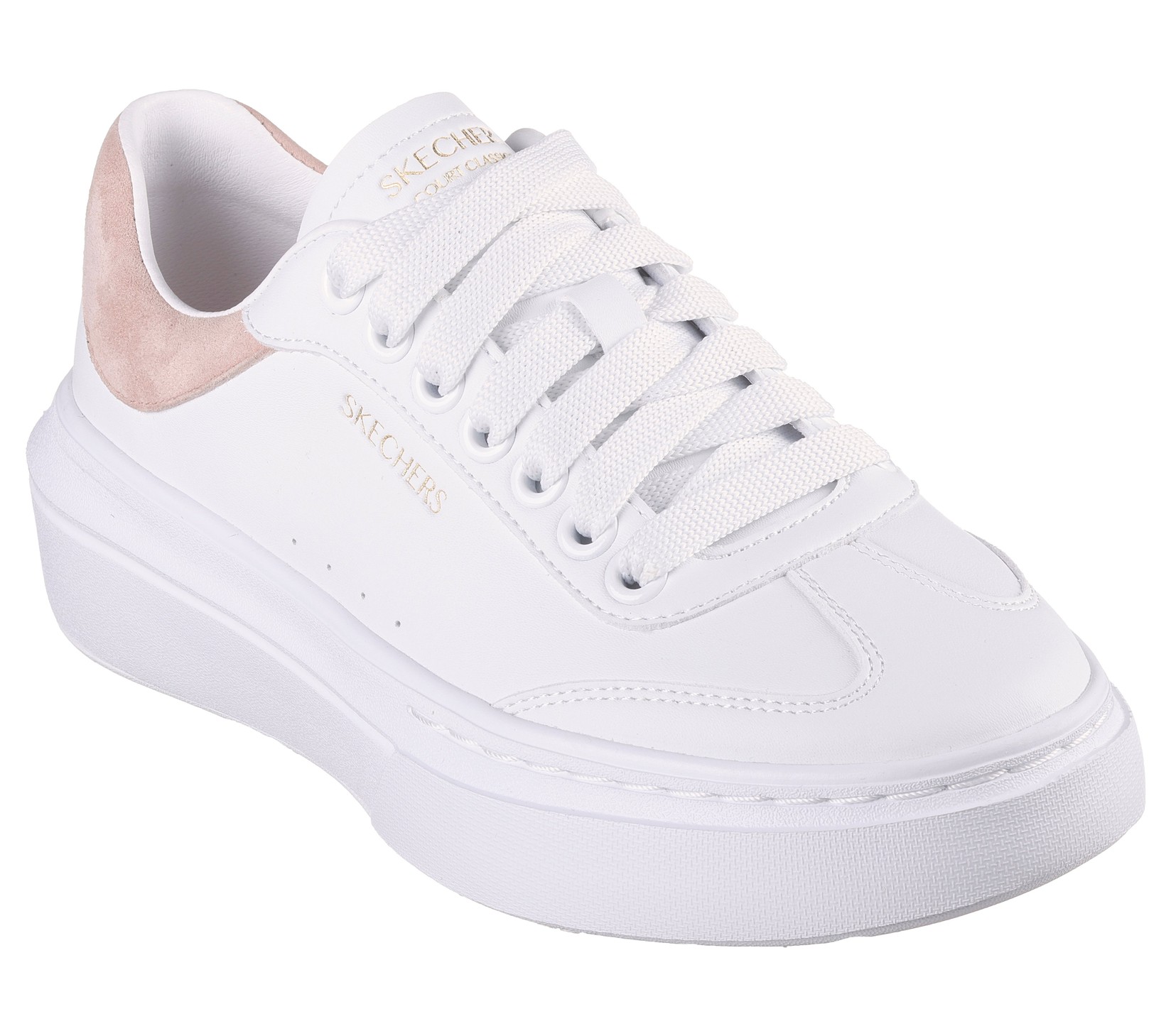 Skechers Cordova Classic-Best Behavior ženske patike, 185060-WPK, bijele