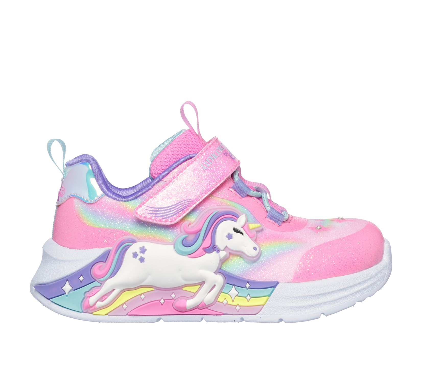 SKECHERS Tenisice Unicorn Chaser za djevojčice, 302298N-PKMT, roze