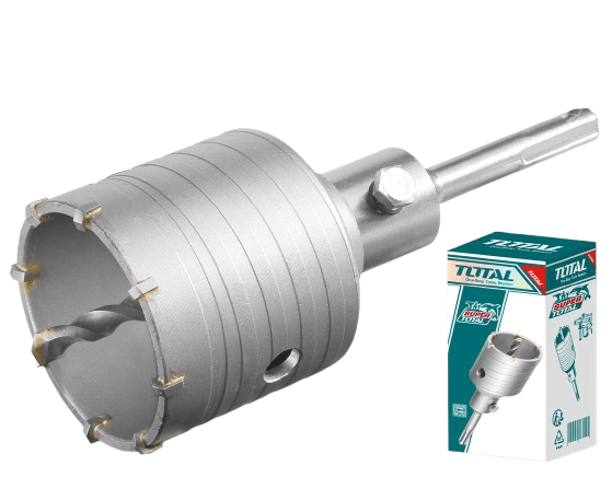 Total Tools Kruna za bušenje rupa, 65 mm, SDS adapter
