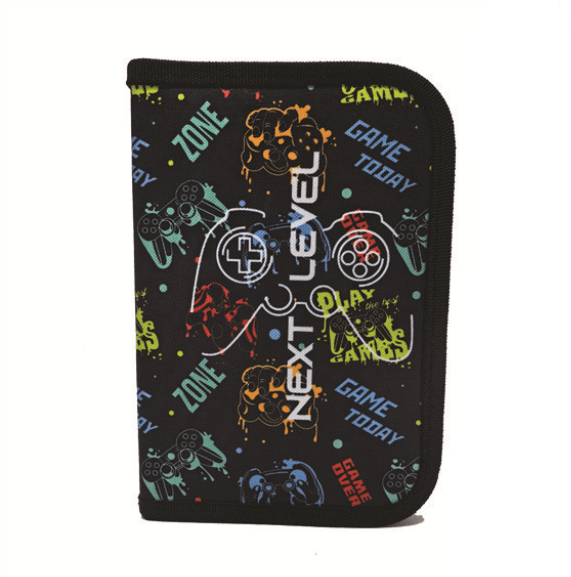 Tomo šped Pernica 1-zip Next Level 32265, Crna