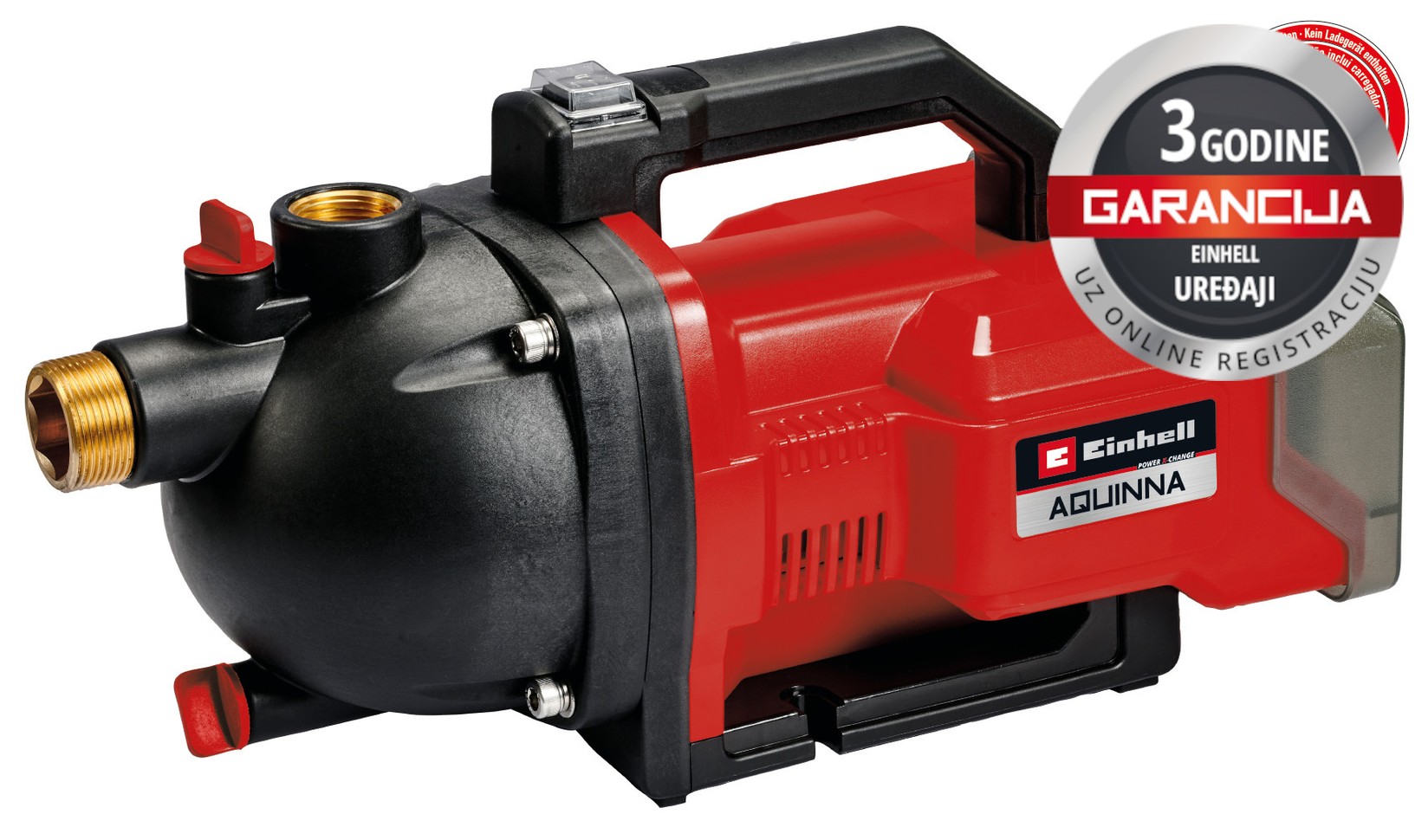 EINHELL PXC aku vrtna pumpa AQUINNA 36/30 - Solo