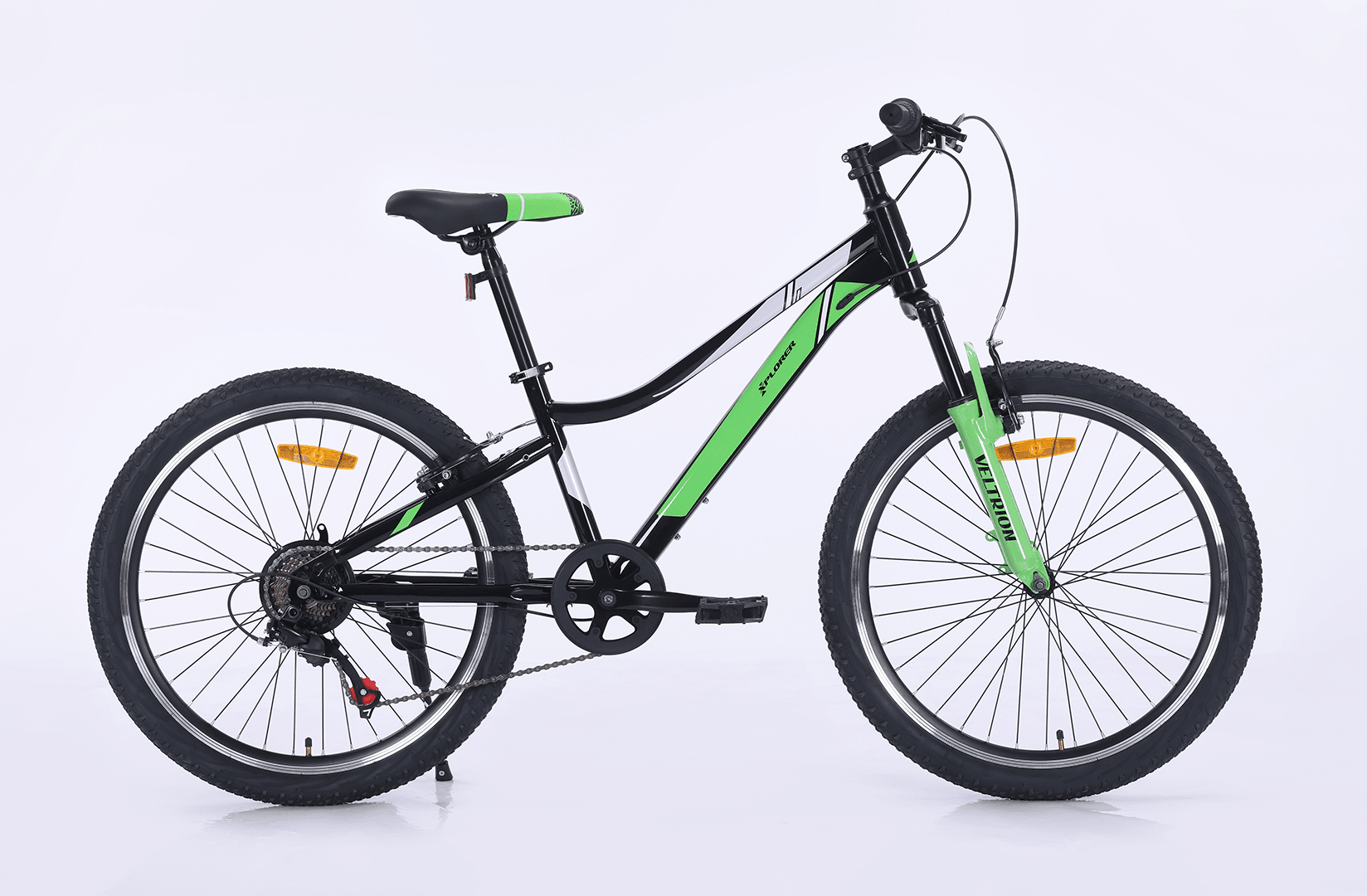 Xplorer Dječiji bicikl Veltrion, 24", Crno-zeleni