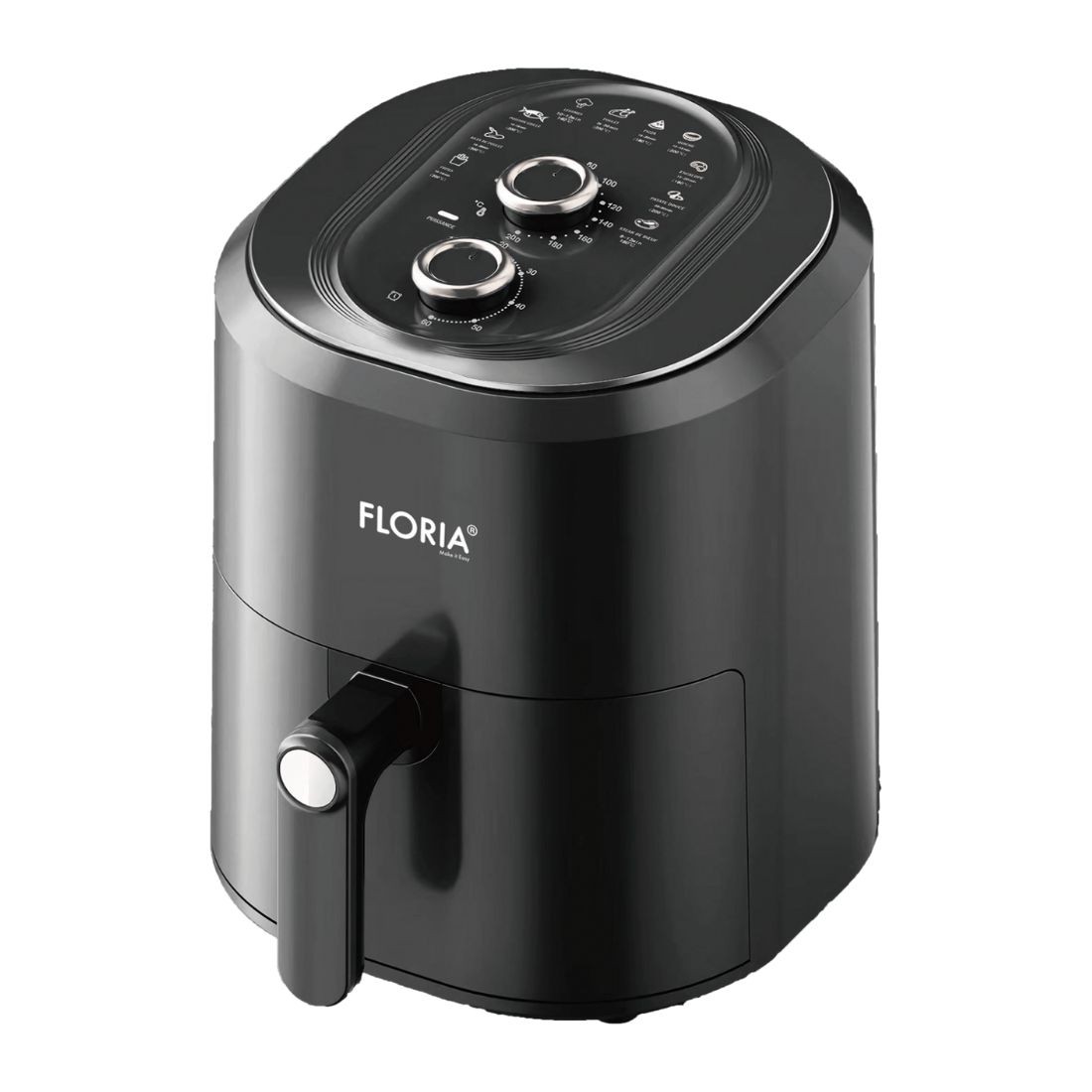 Floria Friteza na vrući zrak, Timer - ZLN8009, Crna