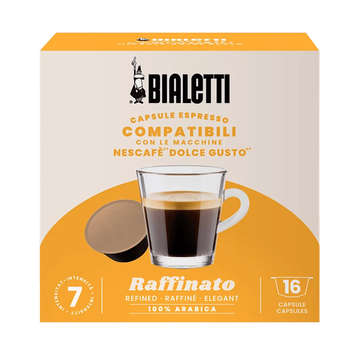 BIALETTI kapsule Dolce Gusto kompatibilne  Raffinato 16/1
