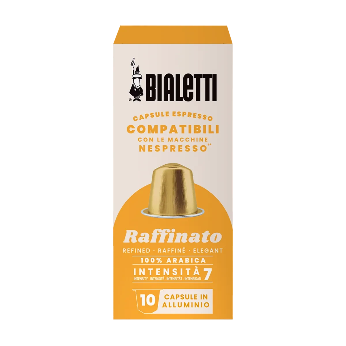 BIALETTI kapsule Nespresso kompatibilne Raffinato 10/1