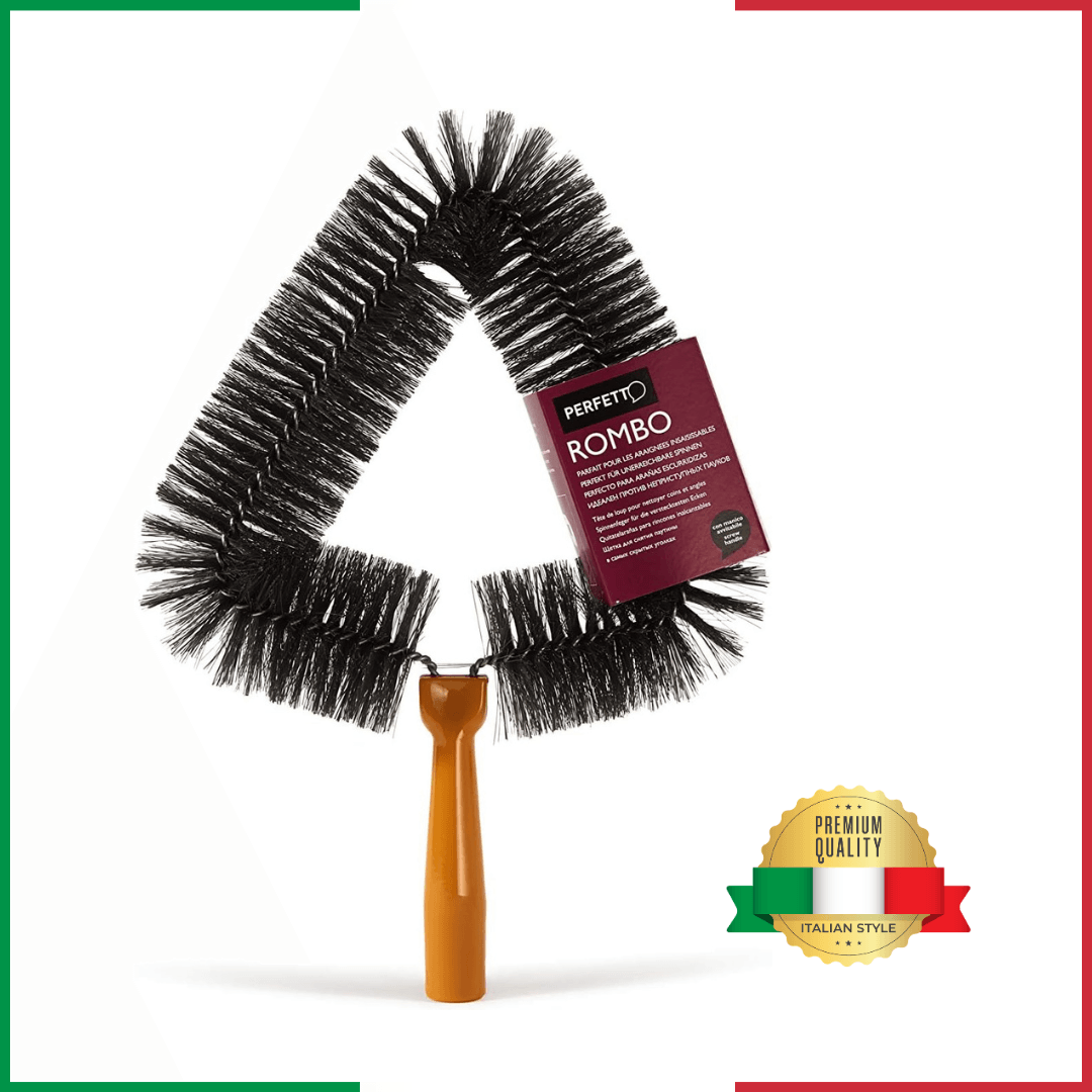 PERFETTO  rombo praško za skidanje paučine sa teleskopskom drškom