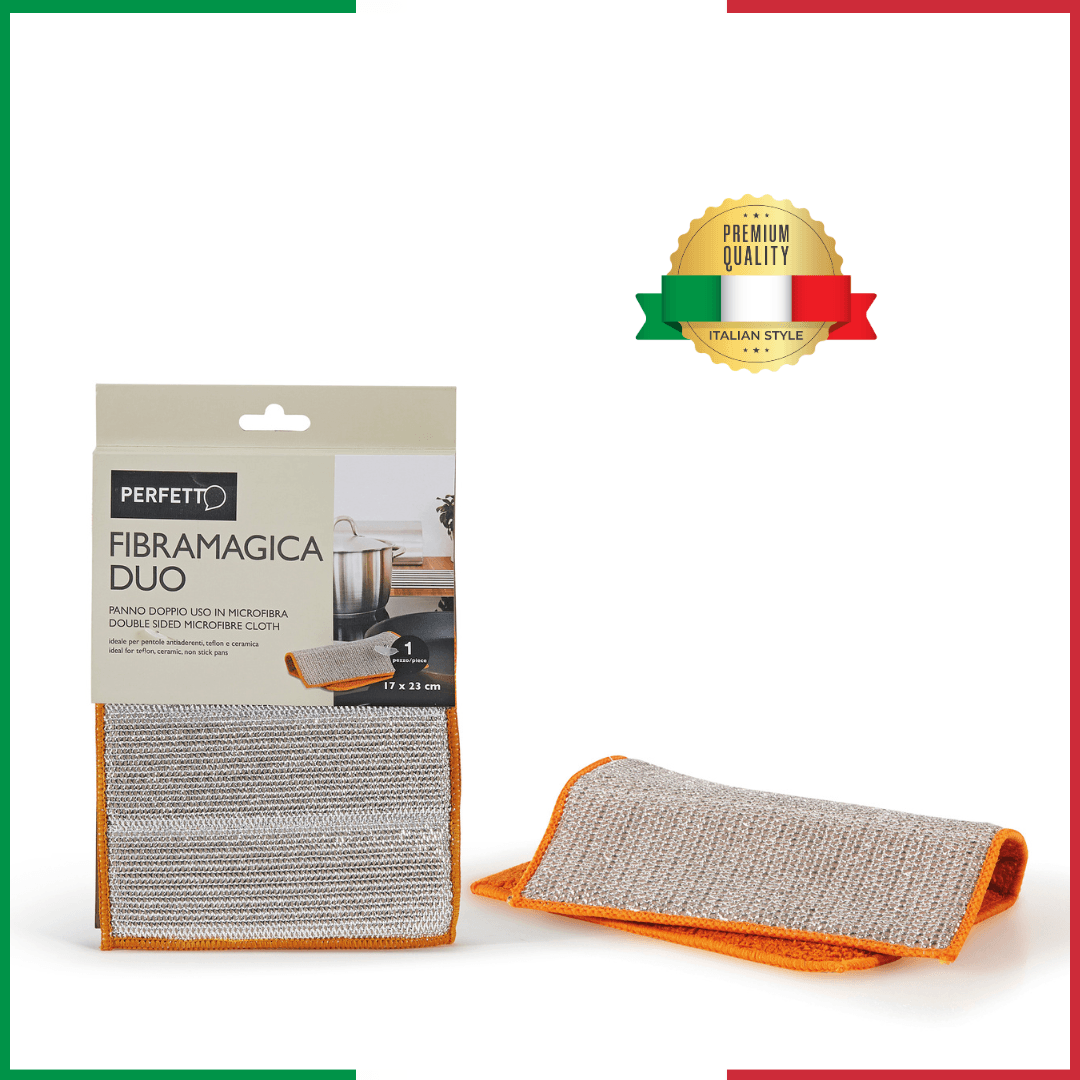 PERFETTO  Fibramagica duo krpa za struganje i pranje tava i masnog posuđa