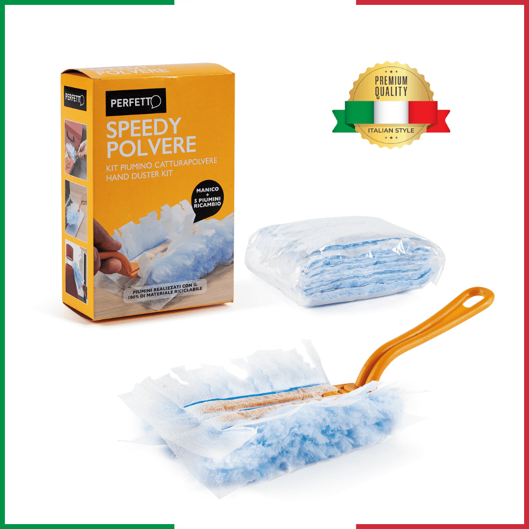 PERFETTO  speedypolvere praško sa 5 zamenskih krpica