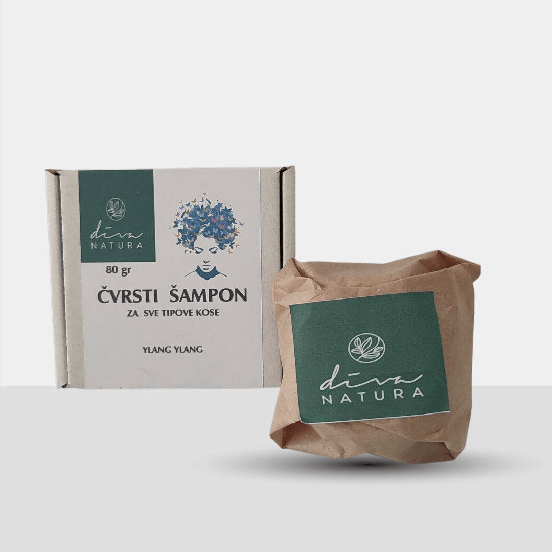 DIVA NATURA Čvrsti šampon Ylang Ylang