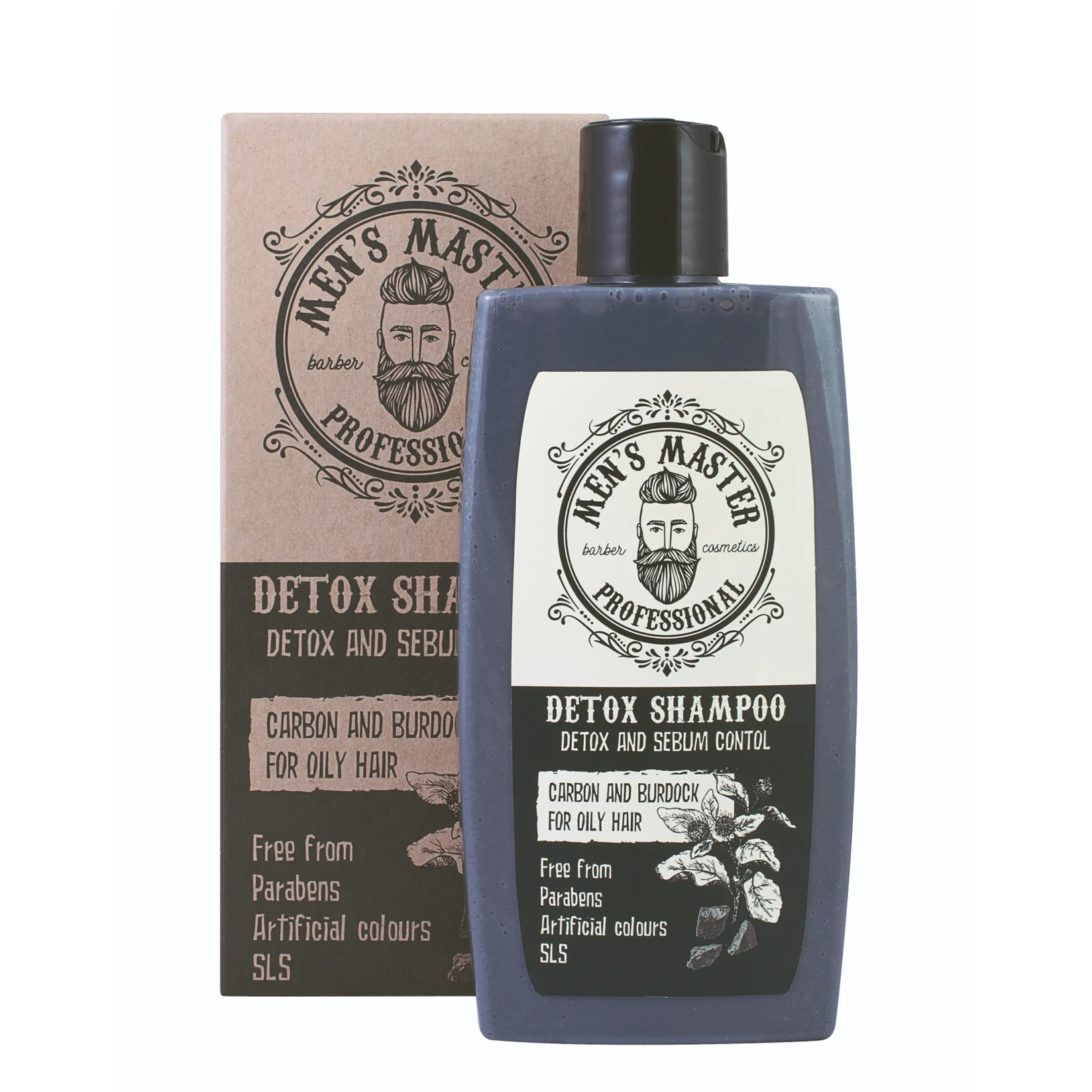 Men's Master Detox šampon za prevenciju peruti i opadanja kose, 260 ml