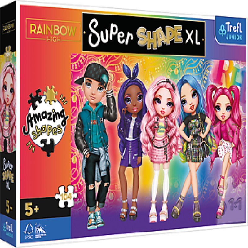 TREFL Puzzle 104 Xl Super Shape