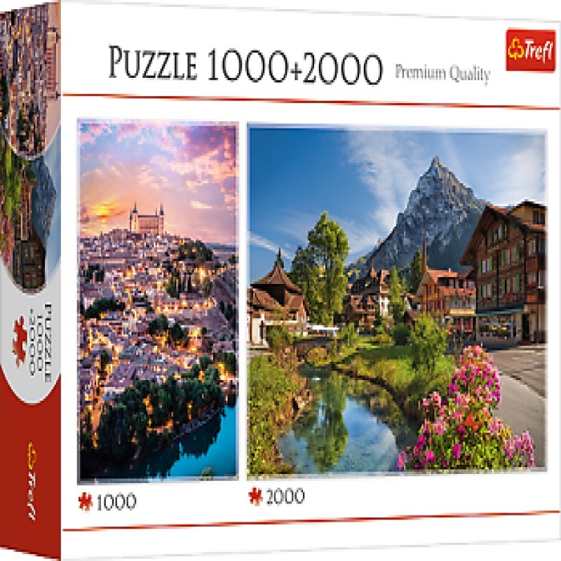 TREFL Puzzle 1000 + 2000 Trefl
