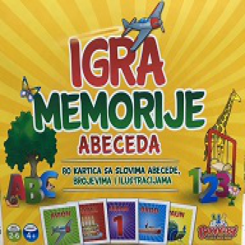 Igra Memorije Abeceda 774734