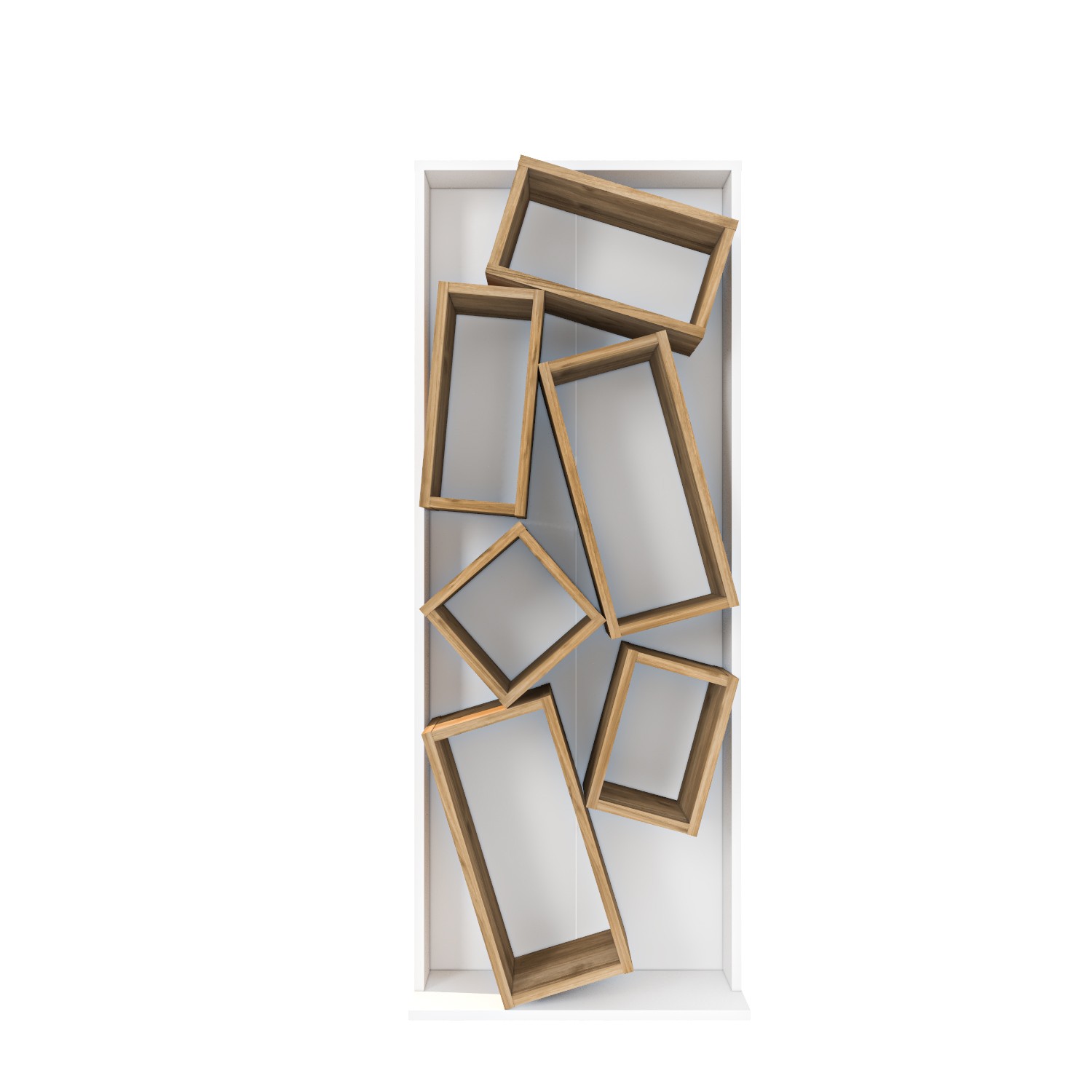 Decorotika Polica Carmen, Orah-bijela